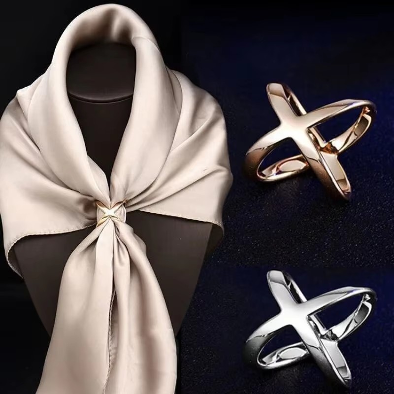 Silk Blouse - Многофункциональный шелковый шарф с пряжкой, одежда,