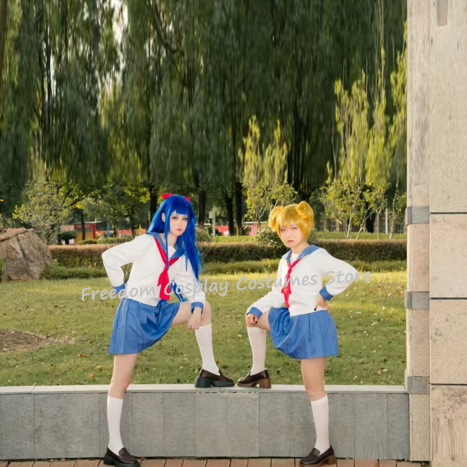 Костюм для косплея Pop Team Ep – обзор и цена Formal Skirt