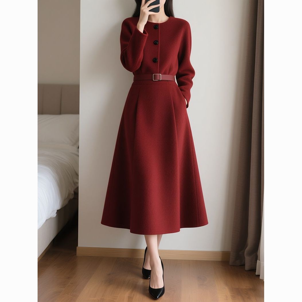 Красное ретро-платье с длинным – обзор и цена Women'S Red Formal Wear